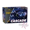 The "Cascade | 400 Shot | Single Light" fireworks features a striking clock design and swirling pattern, packed for an impactful display. Weighing 250.75 grams, it's the perfect choice for any celebration.