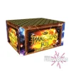 Introducing the "Pandoras Box" from Bristol Fireworks: a 96-shot, single light display encased in vibrant packaging. Perfect for celebrations, it unleashes a spectacular array of colors and effects to illuminate the night sky with magical flair.